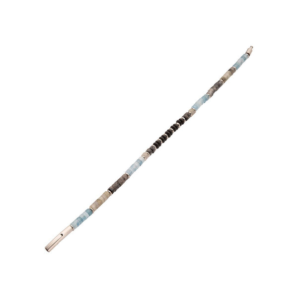 Inox Tundra Heishi Bead Bracelet