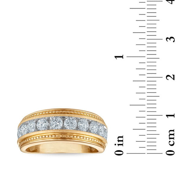 EcoLove 1-1/2 CTW Lab Grown Diamond Wedding Ring in 10KT Yellow Gold