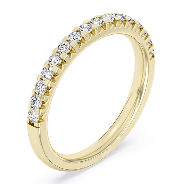 Signature EcoLove Diamond Dreams 3-1/3 CTW 100 Facet Centurion Lab Grown Diamond Bridal Set in 18KT Yellow Gold