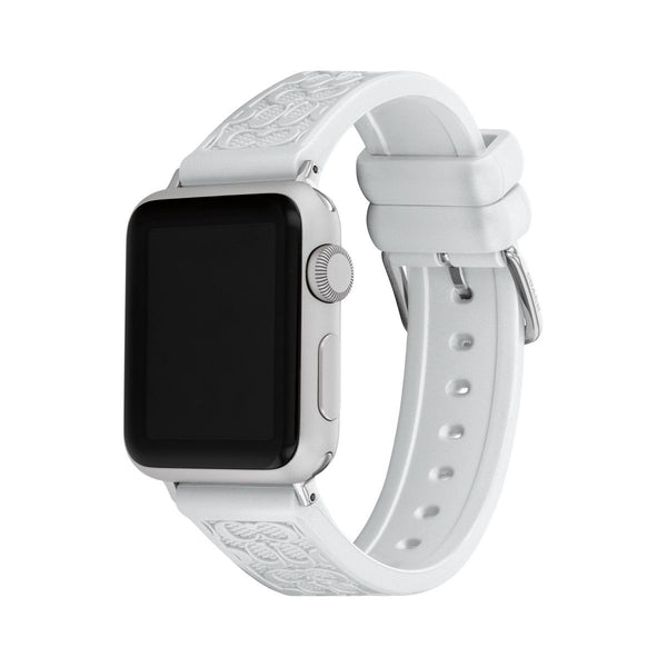 Coach Monogram Silicone Apple Watch Strap Only. Fits 38MM/40MM/41MM. 14700210