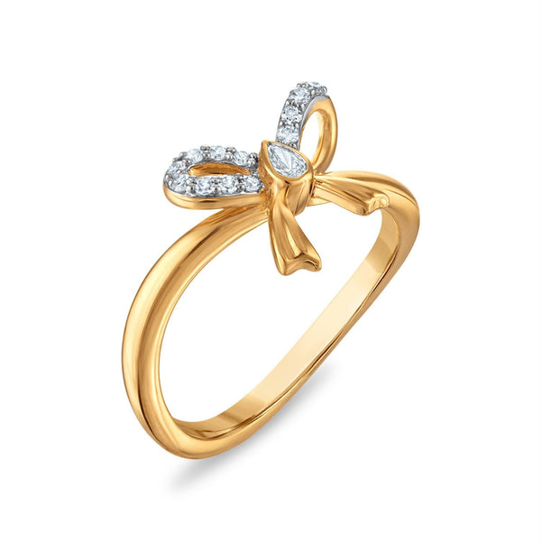 EcoLove 1/7 CTW Lab Grown Diamond Fashion Ring in 18KT Gold Vermeil