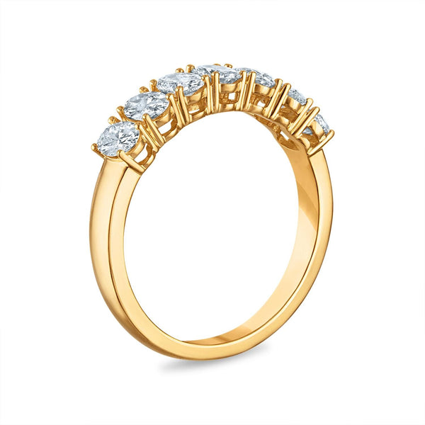Signature EcoLove 4 CTW Lab Grown Diamond Bridal Set in 14KT Yellow Gold