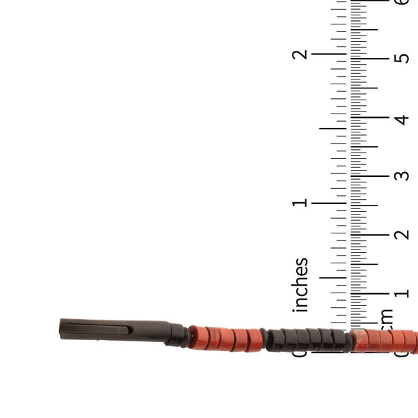 Inox Inferno Heishi Bead Bracelet