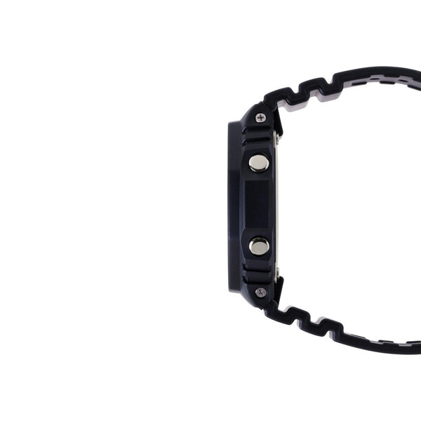 G-Shock with 48X45 MM Black Round Dial Resin Band Strap; GA210RL-1A