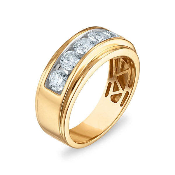 EcoLove 1-1/2 CTW Lab Grown Diamond Wedding Ring in 10KT Yellow Gold