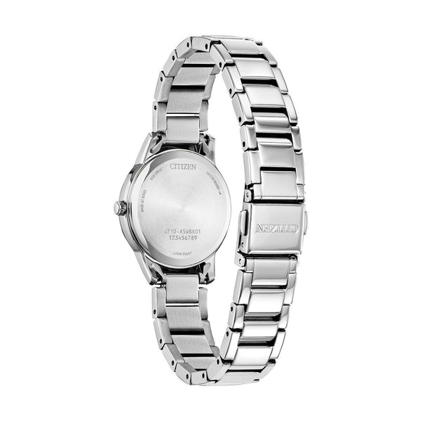 Citizen  Silhouette Crystal Blue Dial.  FE1241-71L