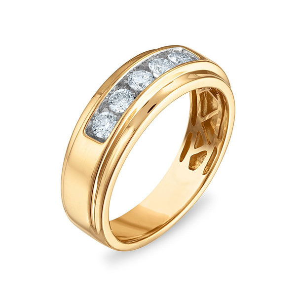EcoLove 1/2 CTW Lab Grown Diamond Wedding Ring in 10KT Yellow Gold