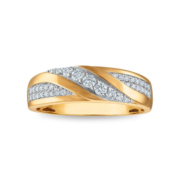 EcoLove 1-1/2 CTW Lab Grown Oval Diamond Halo Wedding Trio Set in 10KT Yellow Gold