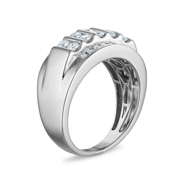 EcoLove 1 CTW Lab Grown Diamond Wedding Ring in 10KT White Gold