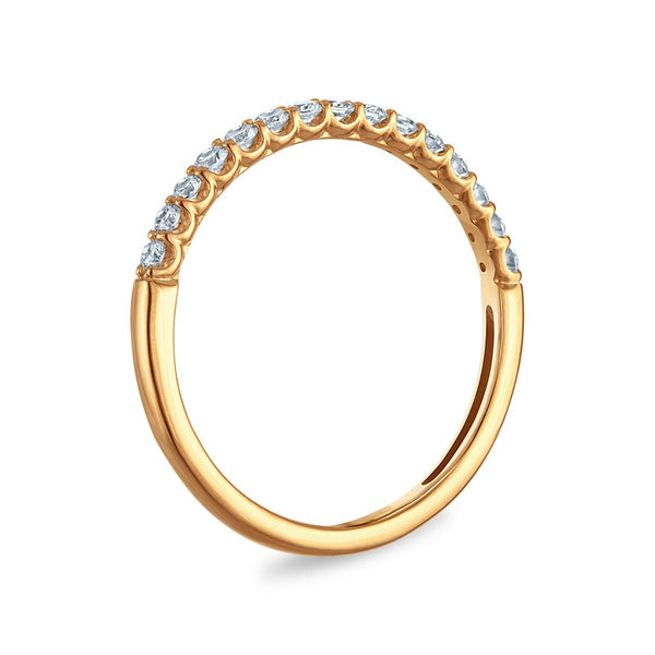 LoveSong EcoLove 1/4 CTW Lab Grown Diamond Anniversary Ring in 10KT Yellow Gold