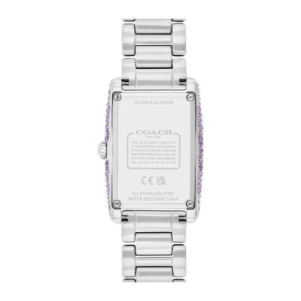 Coach Reece 24X35MM Crystal Pave Stainless Steel Watch. 14504413
