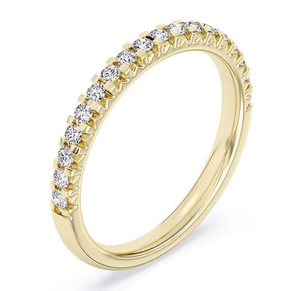Signature EcoLove 2-3/8 CTW 100 Facet Centurion Lab Grown Diamond Bridal Set in 14KT Yellow Gold
