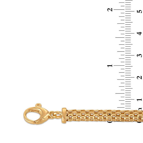 EcoLove 3/4 CTW Lab Grown Diamond 18-inch Necklace in 18KT Yellow Gold Plated Sterling Silver