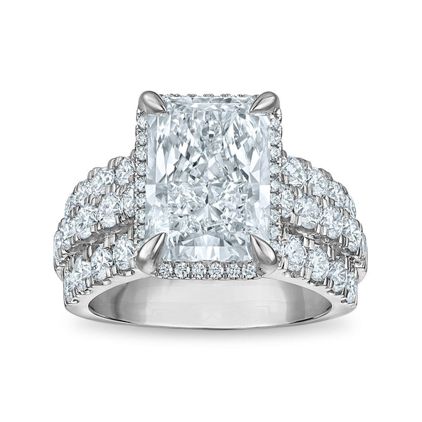 Signature EcoLove Diamond Dreams 7 CTW Lab Grown Diamond Engagement Ring in 14KT White Gold