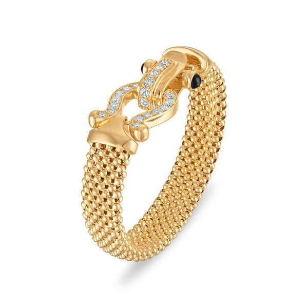 EcoLove 2 CTW Lab Grown Diamond 7.5-inch Bracelet in 18KT Yellow Gold Plated Sterling Silver