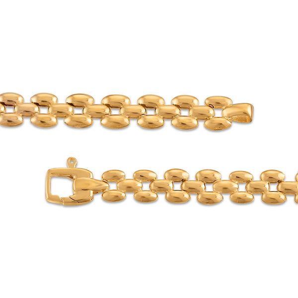 EcoLove1-3/4 CTW Lab Grown Diamond 7.5-inch Bracelet in 18KT Yellow Gold Plated Sterling Silver