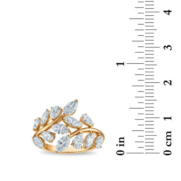 EcoLove 2 CTW Lab Grown Diamond Fashion Ring in 10KT Yellow Gold