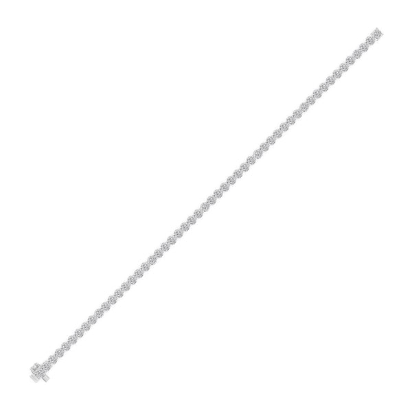 Signature EcoLove 3 CTW Lab Grown Diamond 7-inch Tennis Bracelet in 14KT White Gold