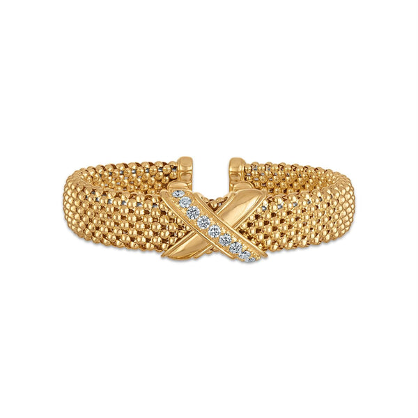 EcoLove 1 CTW Lab Grown Diamond 7.5-inch Bracelet in 18KT Yellow Gold Plated Sterling Silver