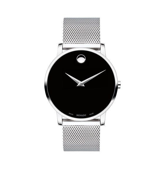 Movado Museum Classic Stainless Steel Mesh. 607219