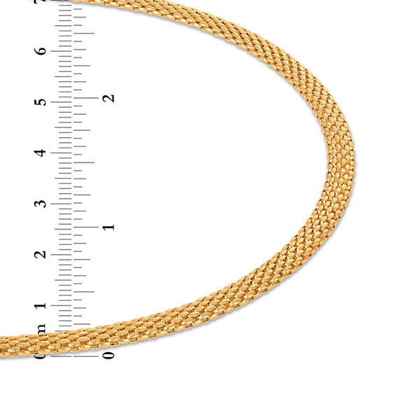 EcoLove 1-1/4 CTW Lab Grown Diamond 18-inch Necklace in 18KT Yellow Gold Plated Sterling Silver