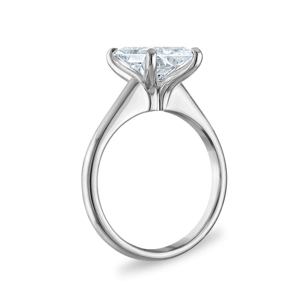 Signature Certificate 8X EcoLove 3 CTW Lab Grown Diamond Solitaire Engagement Ring in 14KT White Gold