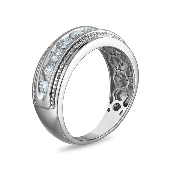 EcoLove 1 CTW Lab Grown Diamond Wedding Ring in 10KT White Gold