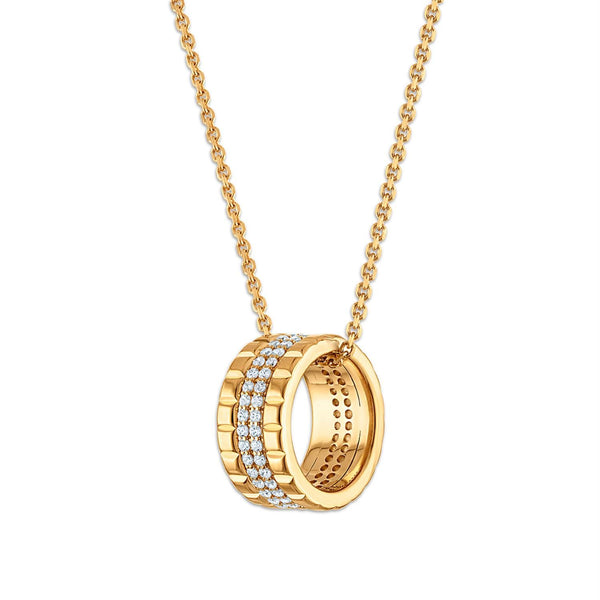 LoveSong EcoLove 1/2 CTW Lab Grown Diamond 18-inch Pendant in 18KT Gold Vermeil