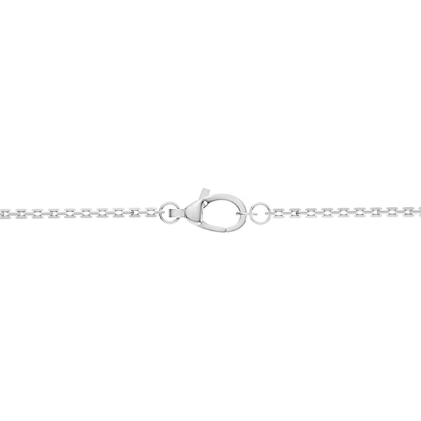 Signature EcoLove 1 CTW 100 Facet Centurion Lab Grown Diamond Solitaire 18-inch Necklace in 14KT White Gold