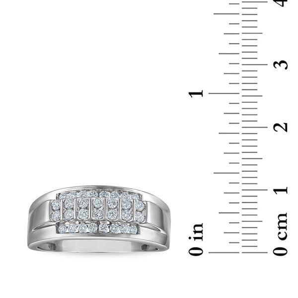 EcoLove 1/2 CTW Lab Grown Diamond Wedding Ring in 10KT White Gold
