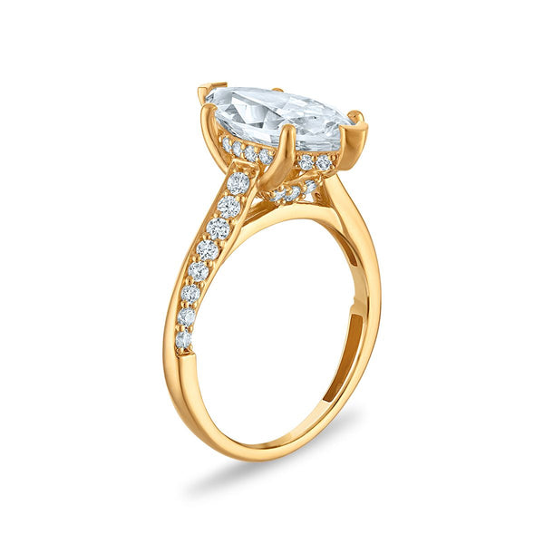 Signature EcoLove Diamond Dreams 4-3/4 CTW Lab Grown Diamond Bridal Set in 14KT Yellow Gold