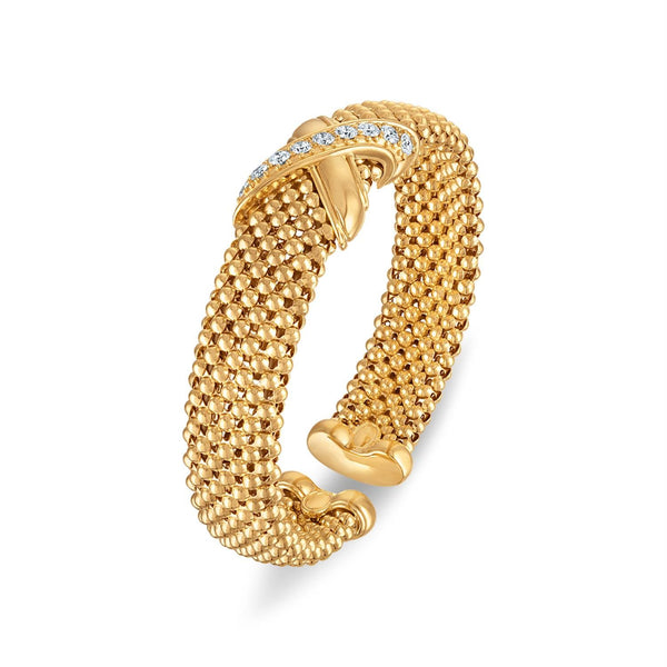 EcoLove 1 CTW Lab Grown Diamond 7.5-inch Bracelet in 18KT Yellow Gold Plated Sterling Silver