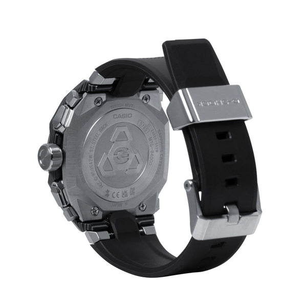 G-Shock Bluetooth Connected with 56X45MM Black Round Dial Resin Band Strap. MTGB4000-1A Solar