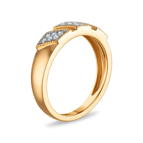 EcoLove 2-1/4 CTW Lab Grown Diamond Halo Wedding Trio Set in 10KT Yellow Gold