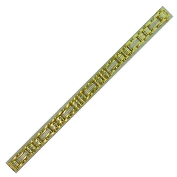 1/2 CTW Diamond 8.5" Bracelet in 10KT Yellow Gold