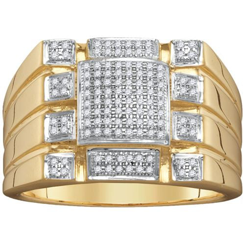 1/3 CTW Diamond Ring in 10KT Yellow Gold