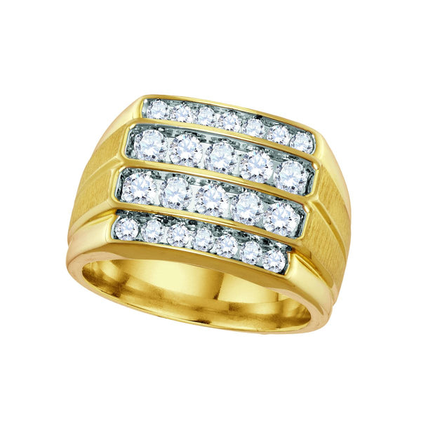1-1/2 CTW Diamond Ring in 10KT Yellow Gold