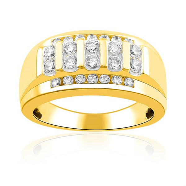 1 CTW Diamond Ring in 10KT Yellow Gold