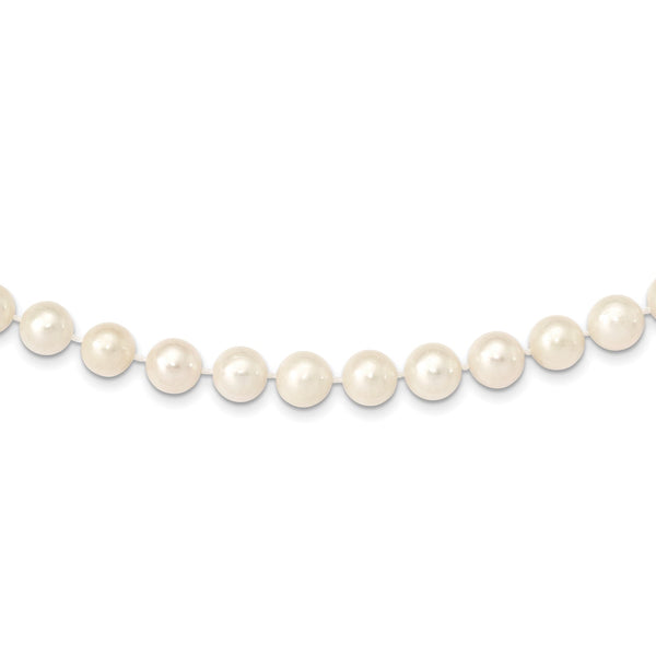 10X11MM Near Round Pearl Strand 20" Necklace in 14KT Yellow Gold