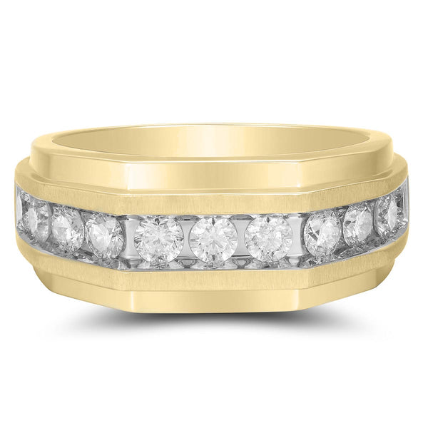 1 CTW Diamond Wedding Ring in 10KT Yellow Gold
