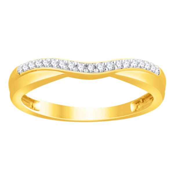 1/10 CTW Diamond Ring in 14KT Yellow Gold