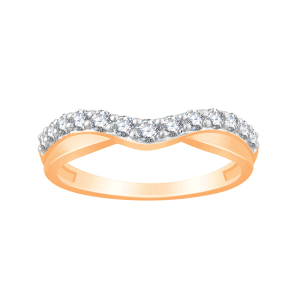 1/2 CTW Diamond Fashion Band in 14KT Rose Gold