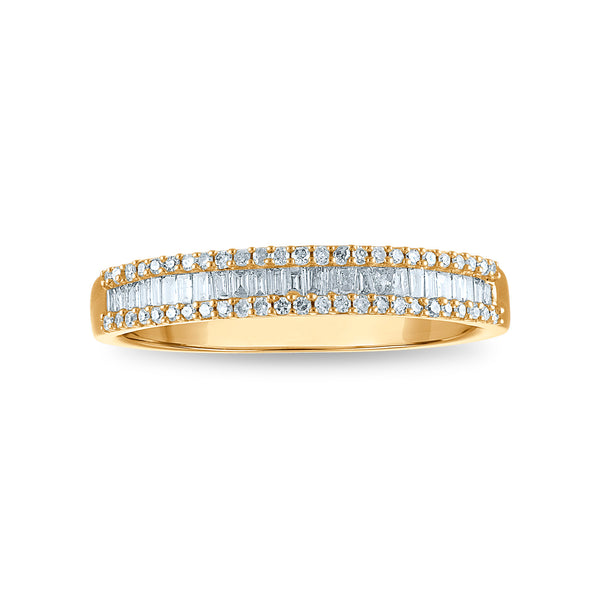 1/4 CTW Diamond Fashion Ring in 10KT Yellow Gold