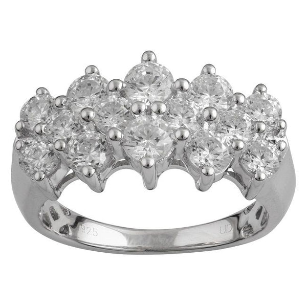 2 CTW Diamond Anniversary Ring in 14KT White Gold