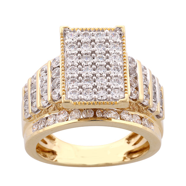 Red Hot Deal 2 CTW Diamond Engagement Ring in 10KT Yellow Gold