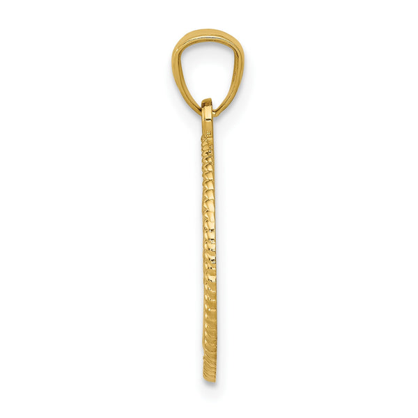 14KT Yellow Gold 23X16MM 16.5MM Tree of Life Pendant-Chain Not Included
