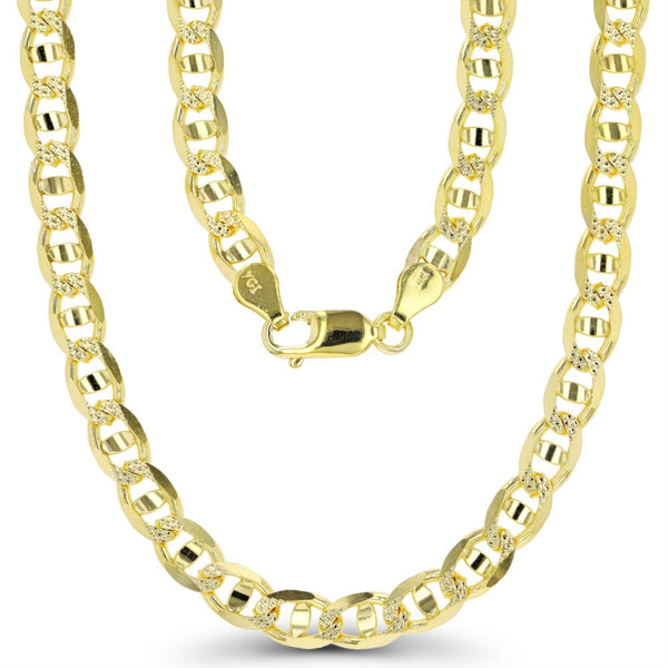 14KT Yellow Gold 26" 6.25MM Anchor Link Chain