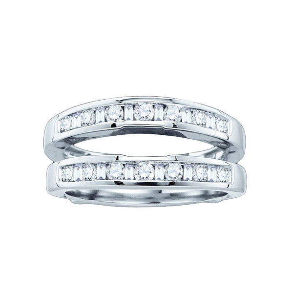 Signature 3/4 CTW Diamond Ring Guard in 14KT White Gold