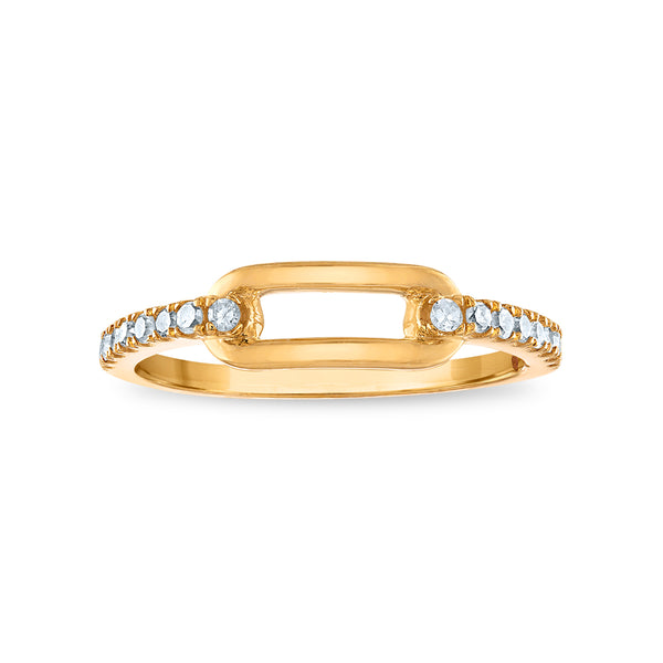 LoveSong 1/5 CTW Diamond Ring in 10KT Yellow Gold