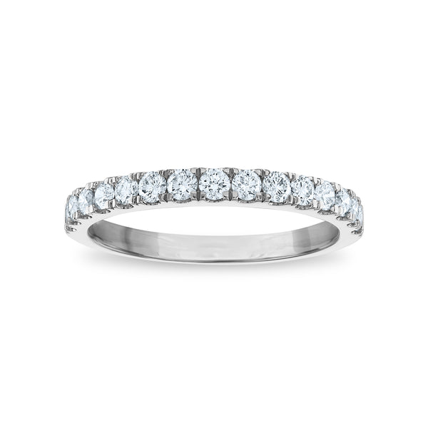 EcoLove 1/2 CTW Lab Grown Diamond Anniversary Ring in 14KT White Gold